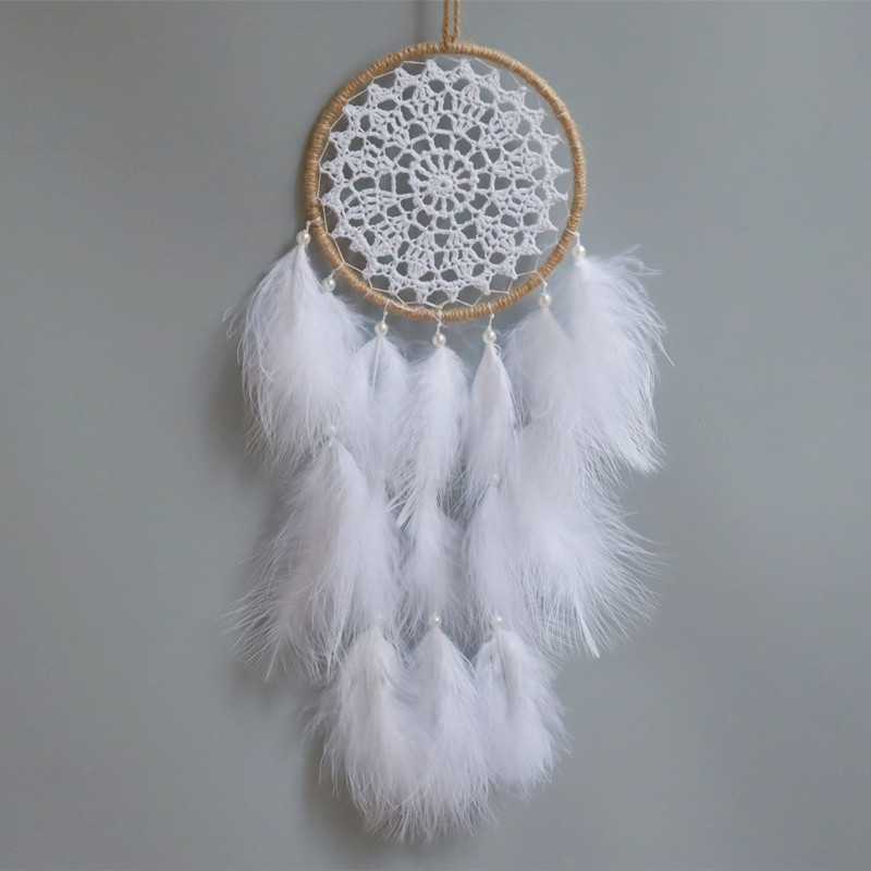 初冬/捕梦网原创手工少女心房间布置挂件手工编织生日情人节礼物