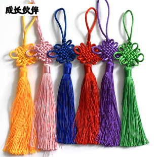 饰中国风喜庆创意挂饰挂件 手工工艺用品 幼儿园装 百搭彩色中国结