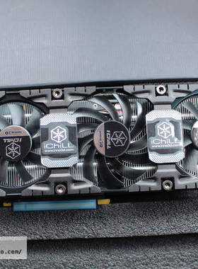 映众 Inno3D GTX760冰龙超级版 三风扇五热管豪华散热 有背板