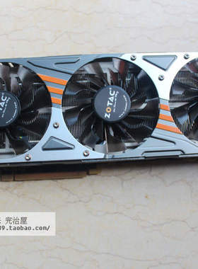 索泰 ZOTAC GTX970-4GD5 霹雳版 4G DDR5 256BIT 三风扇