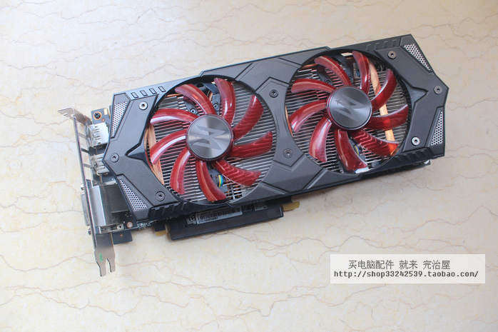 影驰 GTX950 GAMER 2G DDR5 功耗低 性能好