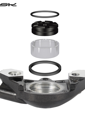 RISK山地公路自行车碟刹夹器 钛合金活塞 DA UT油碟刹车鲍鱼 XTR