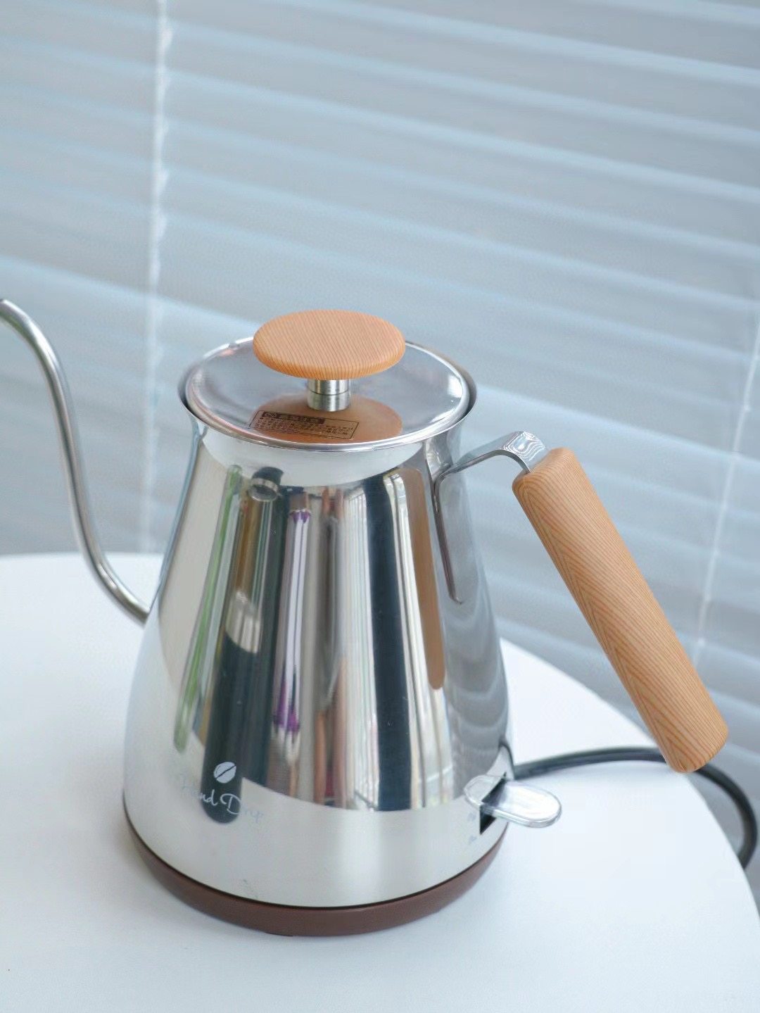 日本进口304不锈钢电水壶家用长嘴细复古烧开水壶咖啡泡茶手冲壶