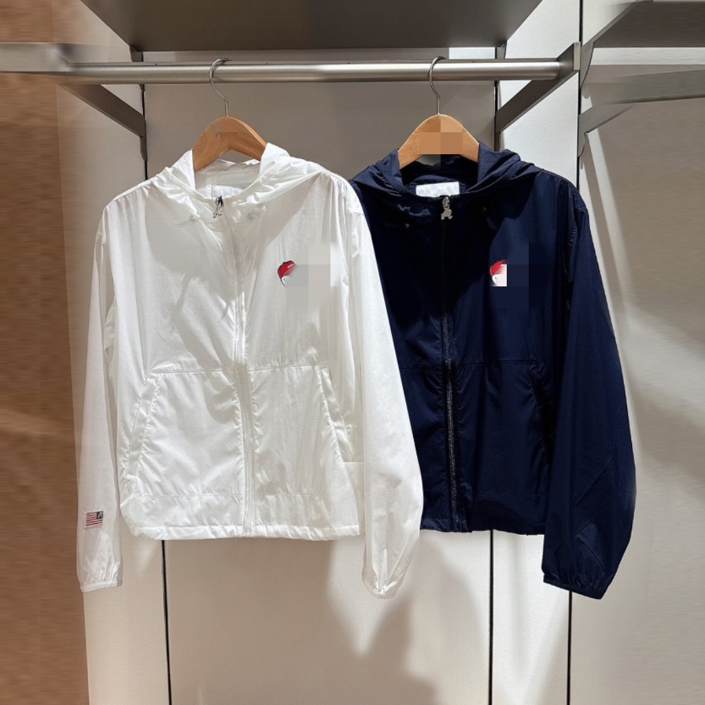 外贸原单高端高尔夫服装女士新款时尚百搭连帽外套防风防晒衣时尚