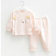 全棉两件套儿童女衣服 纯棉内衣秋衣秋裤 宝宝春装 婴儿春秋分体套装