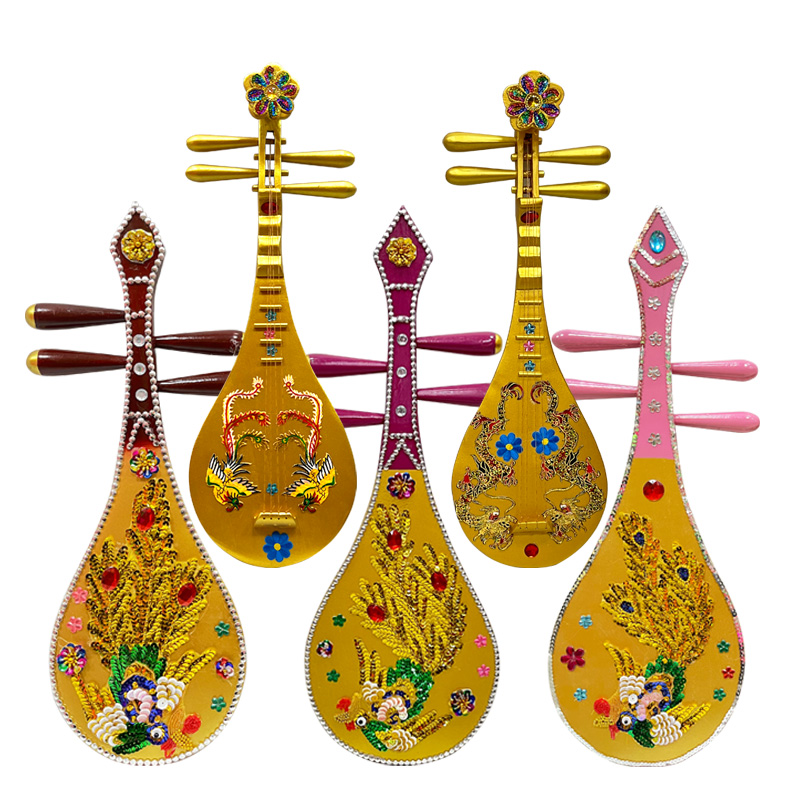 唐宫夜宴敦煌舞蹈琵琶道具儿童