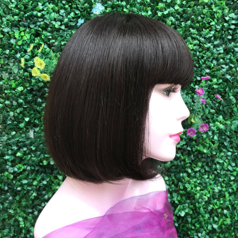 bobo头齐刘海假发女短发时尚减龄