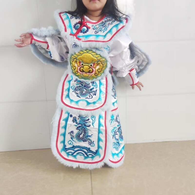 潮汕儿童正龙英歌舞服装演出服图片