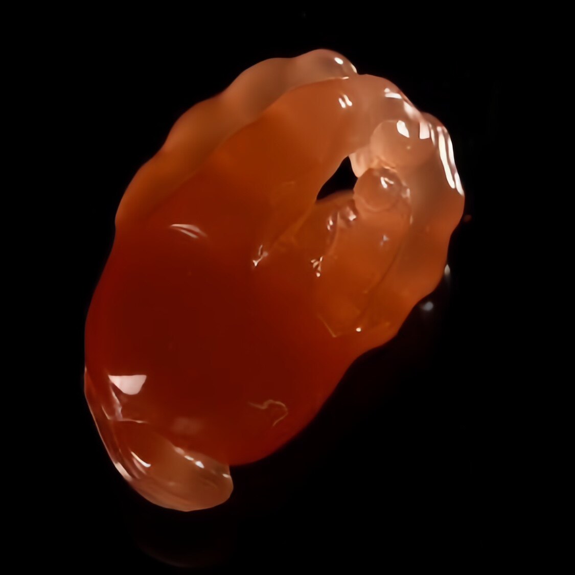 金田黄手把件金冻石寿山巧色芙蓉石如意佛手手件把玩件摆件印石章