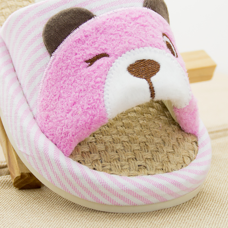 Pantoufles enfants en autre pour printemps - semelle caoutchouc antidérapant - Ref 986171 Image 4