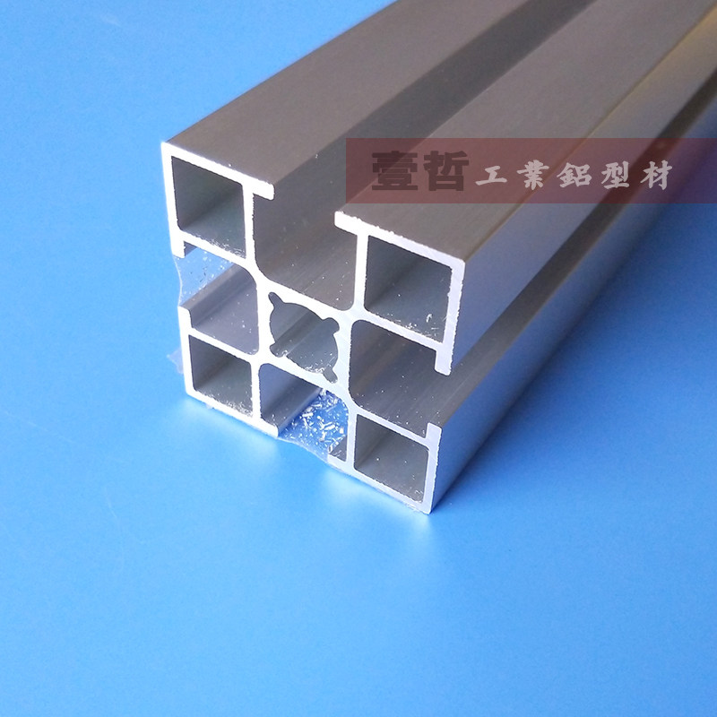直角国标铝型材 直角吕合金方管材料40x40工业铝型材工作台连接