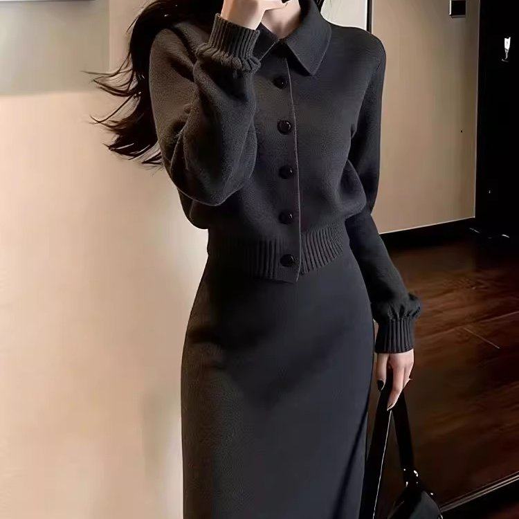 冬季搭配一整套高级感超好看独特宽松时尚慵懒软糯毛衣半裙两件套,女装/女士精品,毛针织衫,淘宝优惠券,粉丝福利购,淘宝优惠卷