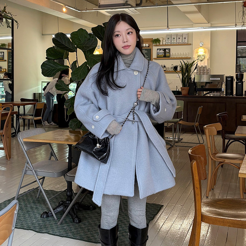 已出货 chic 韩版气质毛呢加棉保暖毛呢外套,女装/女士精品,毛呢外套,淘宝优惠券,粉丝福利购,淘宝优惠卷