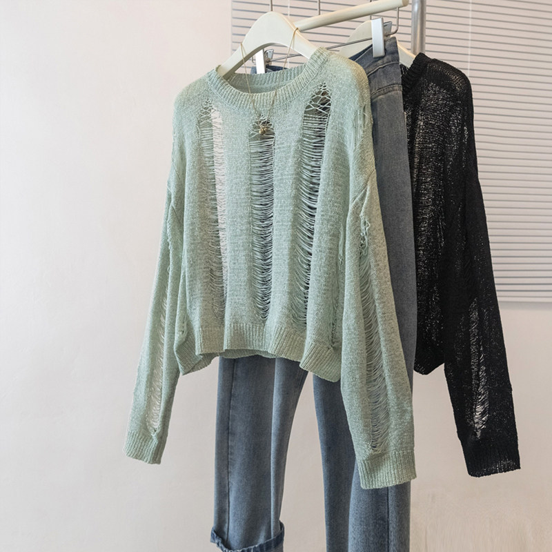 实拍大码女装新款韩版胖MM高级感潮流设计感显瘦针织衫修身上衣,女装/女士精品,大码内搭,淘宝优惠券,粉丝福利购,淘宝优惠卷