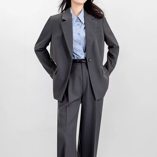 套装 已出货 职业大学生面试教资西装 春秋通勤休闲正装 女 2025新款