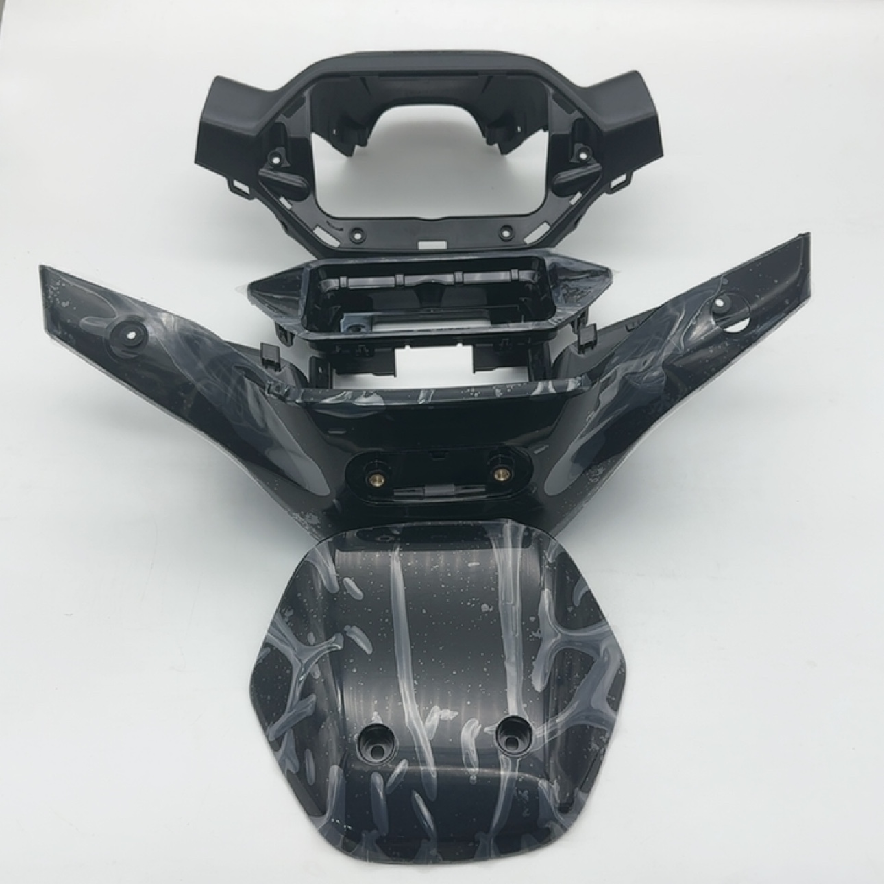 适用于九号M395cMAX仪表壳Mmax110MK2/M3系方向把壳车头壳前风挡