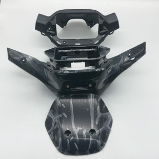 适用于九号M395cMAX仪表壳Mmax110MK2/M3系方向把壳车头壳前风挡