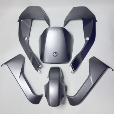 适用于九号Mmax110MK2量子银外壳 机械师MK2烤漆配件车壳 前面板