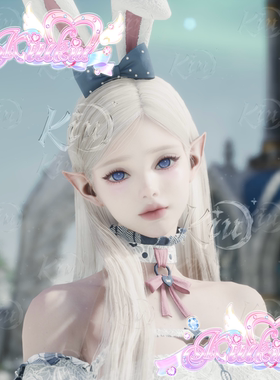 「月亮上的花园」永恒之塔2/Aion2 兔兔 纯净小兔 女角色捏脸数据