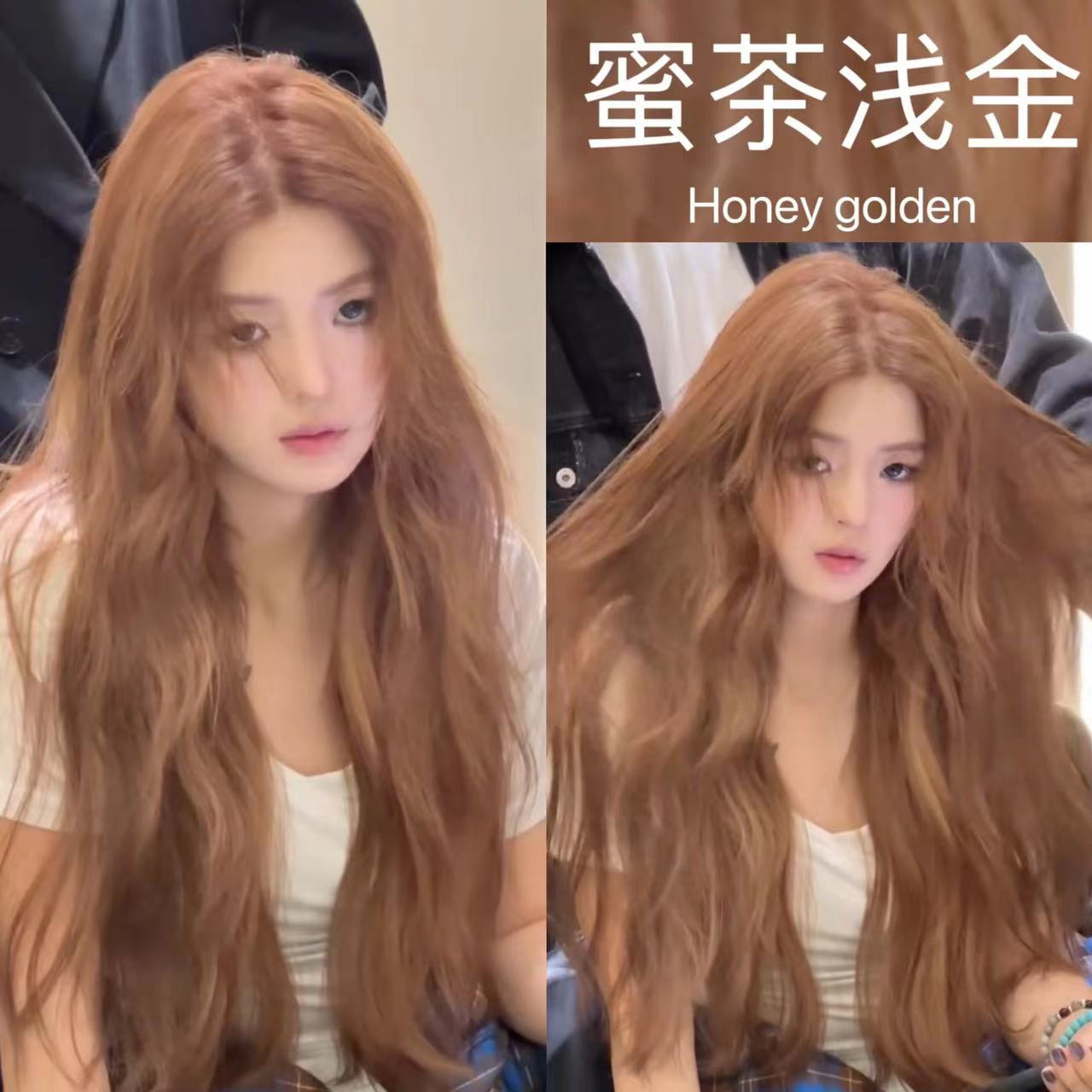 夏天一定要染显白发色蜜糖浅金