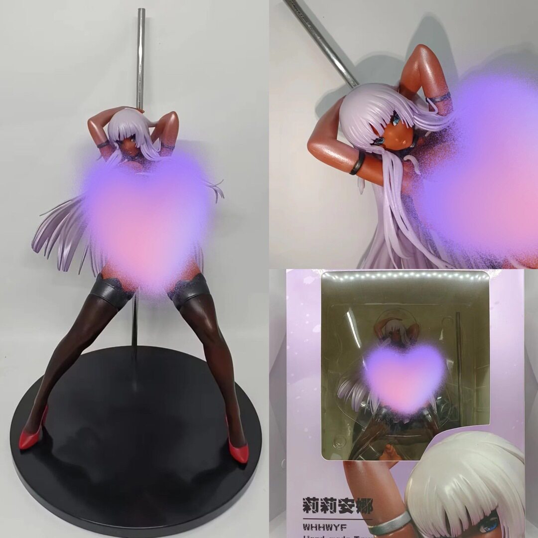 美少女系列 n社莉莉安娜 对魔忍 站姿 模型 摆件 绅士款 盒装手办