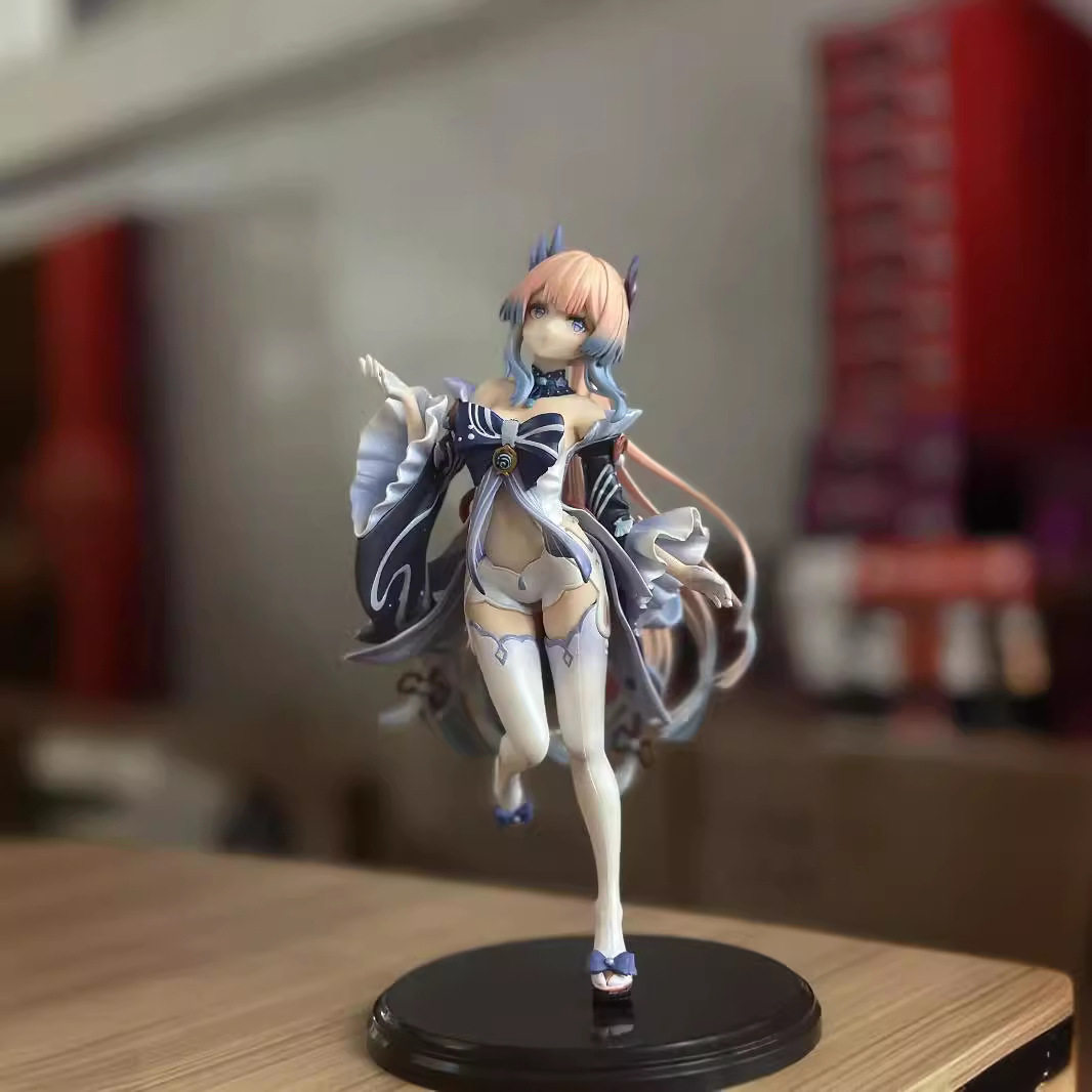 动漫游戏周边原神心海神社巫女舞姿二次元美少女手办模型摆件景品