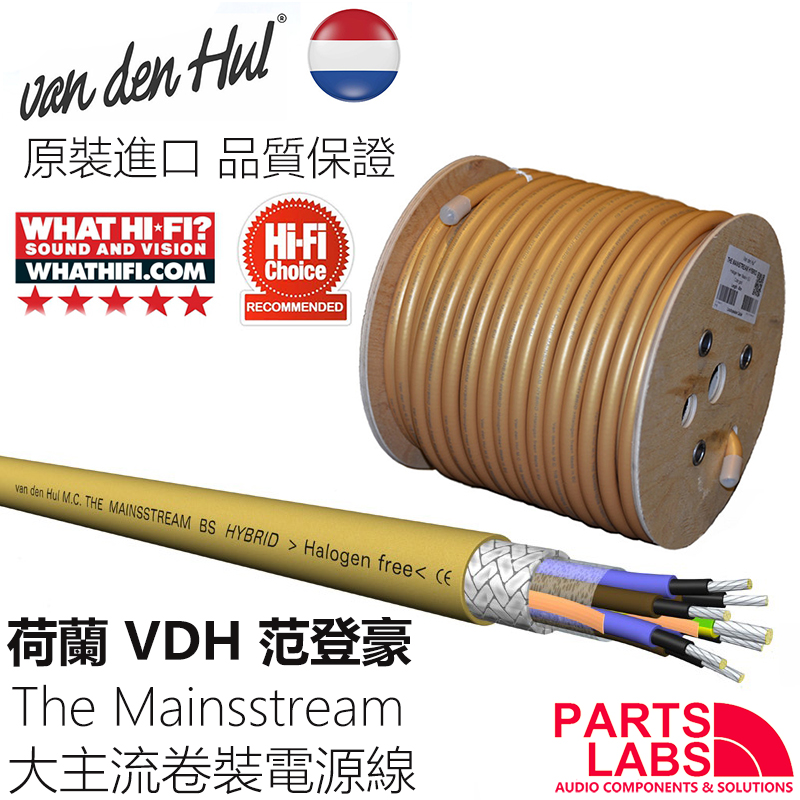 荷兰vandenhul范登豪主流电源线