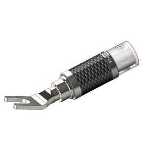 古河 FURUTECH CF-201-N1(R) 新款 喇叭线 Y型插头