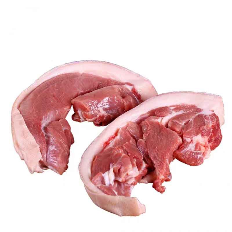 黑猪肉馅(80%瘦肉)500g/盒 黑山猪种 谷饲林间散养包邮猪肉黑猪