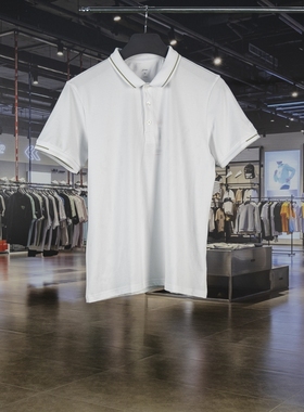 李宁短袖POLO衫2023夏季男子健身系列冰感舒适吸湿排汗T恤APLT083