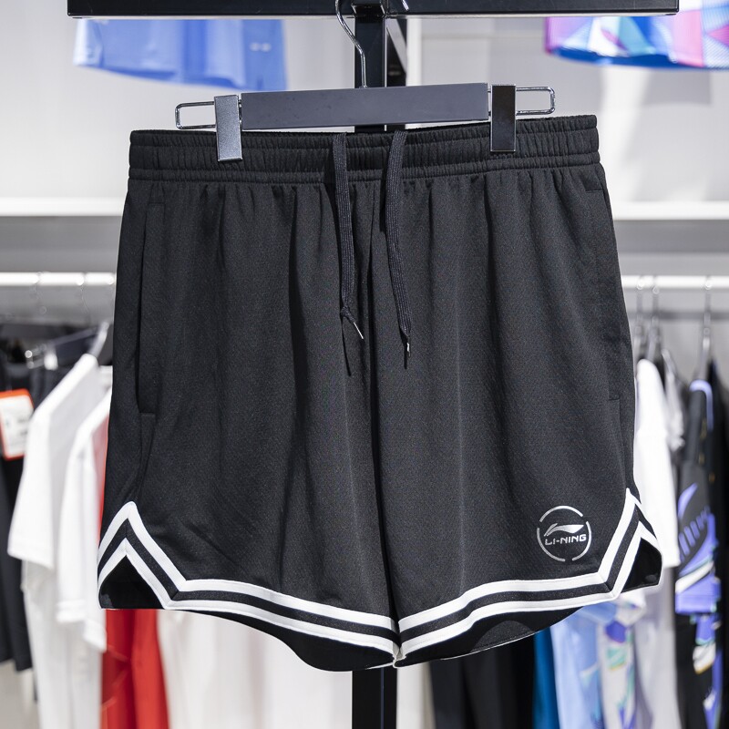 李宁男子短裤速干比赛裤