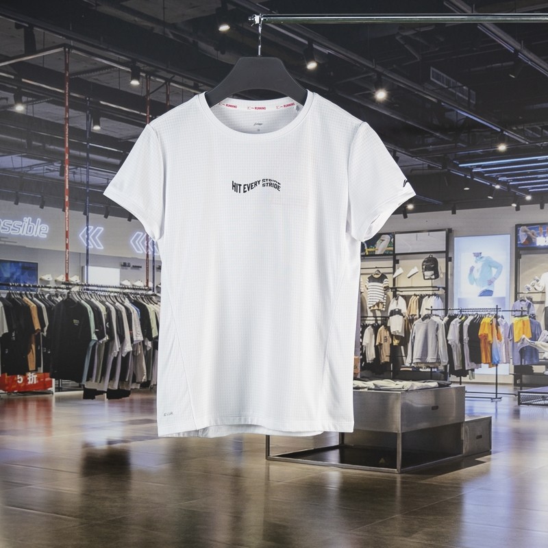 李宁短袖女子速干透气T恤