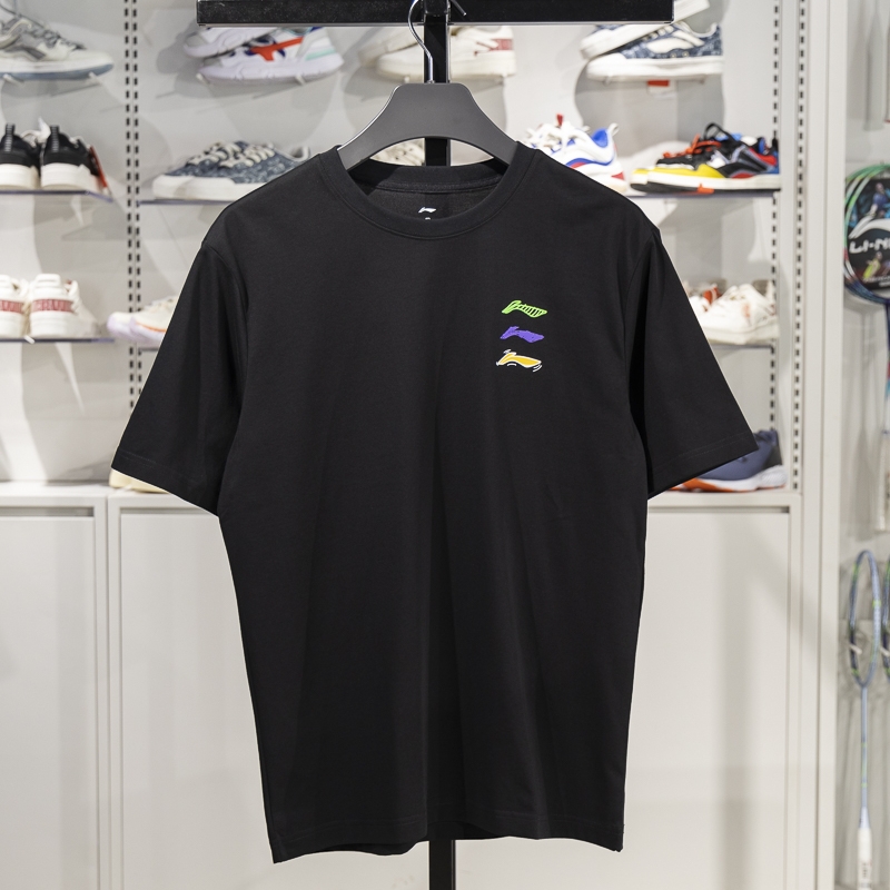 李宁短袖男子吸湿排汗短袖T恤