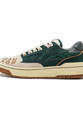 李宁2023新款反伍新秀2男子休闲百搭耐磨低帮篮球文化鞋ABCT065