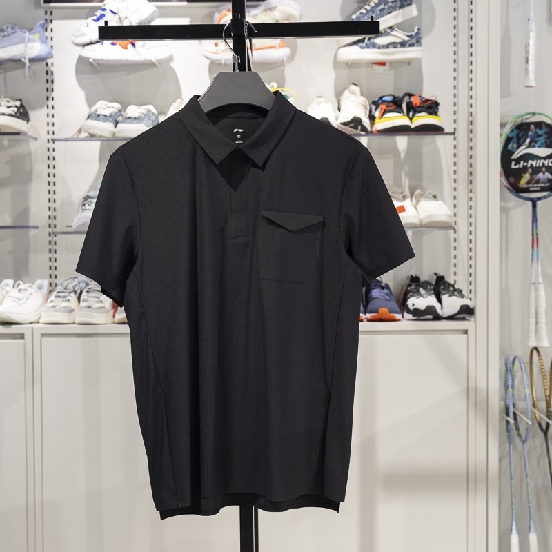李宁短袖POLO衫男子2025夏季新款团购系列商务休闲翻领T恤APLV129,运动服/休闲服装,运动POLO衫,淘宝优惠券,粉丝福利购,淘宝优惠卷