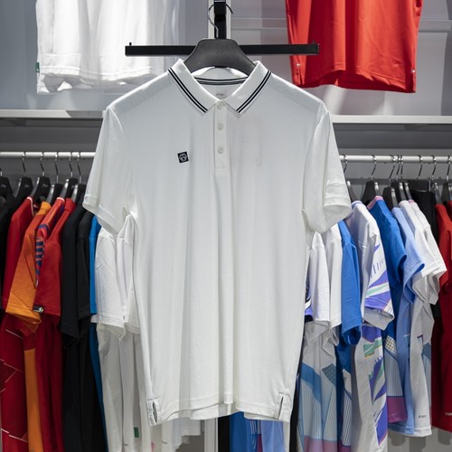 李宁短袖Polo衫纯棉舒适透气