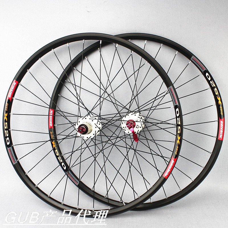 Roues de vélo Mountain Bike NOVATEC 26 pouces - Ref 2367826 Image 1