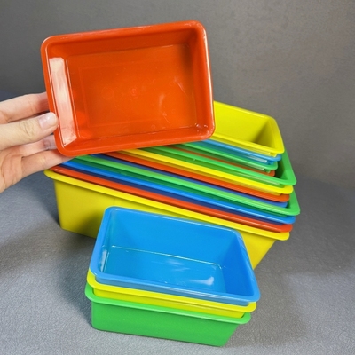 长方形塑料小盒子加厚储物五金螺丝收纳海鲜冰冻包装盒塑胶物料盒