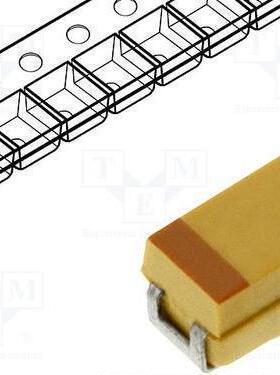 TPSC336K010S0375 AVX钽电容 C型/6032 33UF 10V ±10% 低阻抗