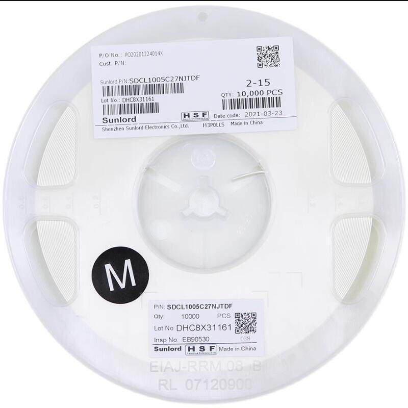 SDCL0603Q3N2ST02B03|  0201 3.2nH ±0.3nH 450mA