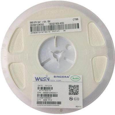 50V 1nF 5% 0805 X7R 0805B102J500CT  Walsin/华科SMD陶瓷电容器