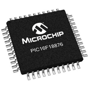 PIC16F18876-E/PT TQFP-44  Microchip (微芯) 微控制器 IC =MSD
