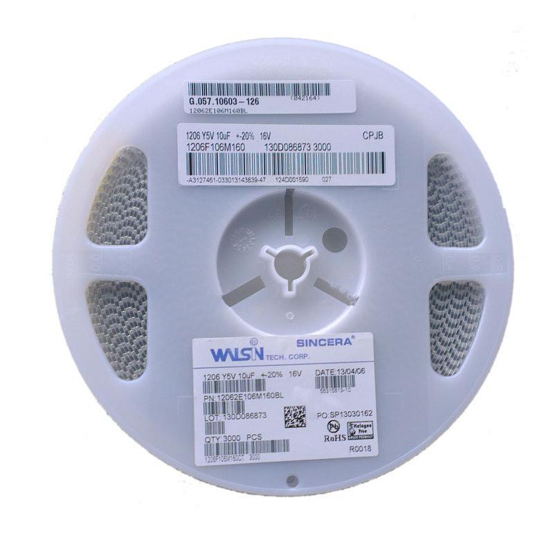 50V 3.9nF 2% 1210 C0G 1210N392G500CT  Walsin/华新SMD陶瓷电容 电子元器件市场 电容器 原图主图