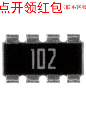 TC164-JR-07820RL| 1206 820R 5% 1/16W 0603x4 国巨SMT排阻器