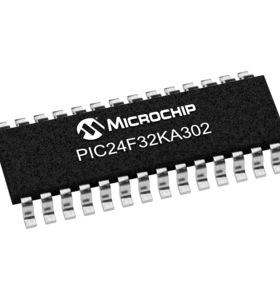 PIC24FV32KA302T-E/SOV02  SOP-28 Microchip (微芯) IC =MSD