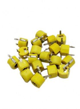 TC03DL600(60P)| 精密龙可调电容 TC03D900(90P) 脚距6*6mm =CLF