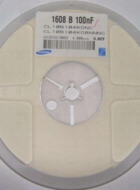 CL05A105MQ3LNNC| 三星贴片电容 0402 1uF 20% 6.3V X5R