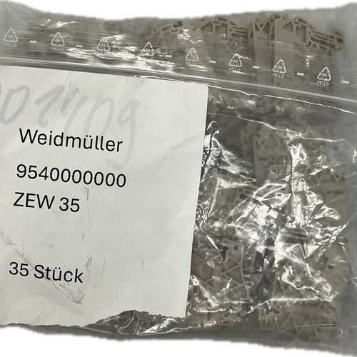 35x Weidm邦ller Endwinkel 9540000000 ZEW 35