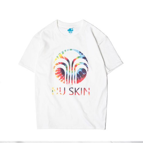nuskin如新周边原创设计定制纯棉圆领T恤男女通用舒适柔软透气me