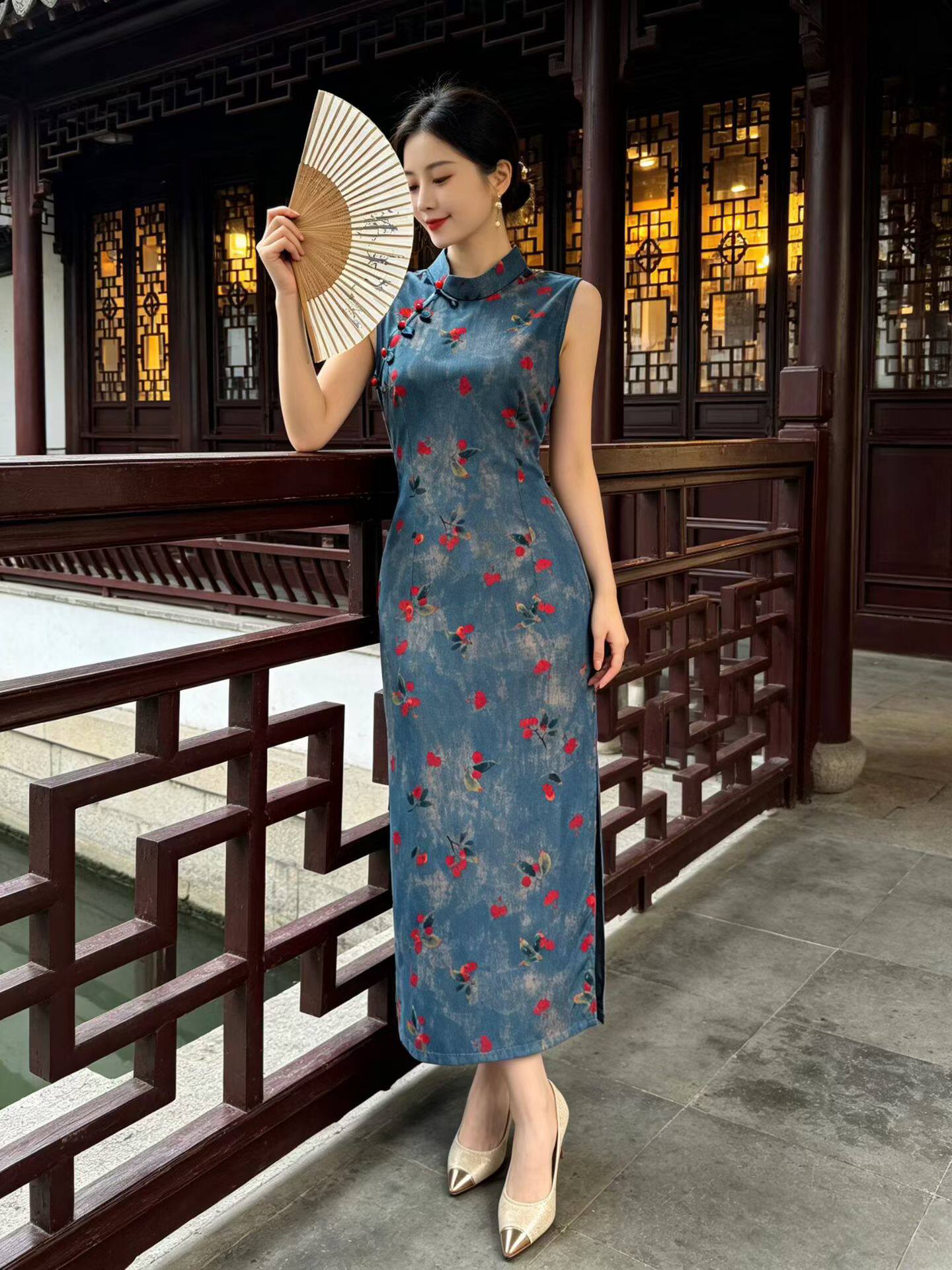 2026新款夏高端小众年轻少女旗袍日常可穿